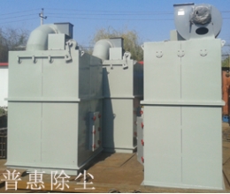 多臺制作完成，等待發(fā)貨的hd單機袋式除塵器圖片