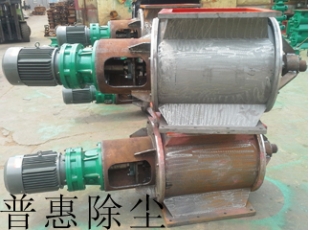 沒(méi)有經(jīng)過(guò)打磨、噴漆的剛性葉輪給料機(jī)